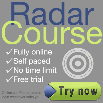 Learn how to use your radar - Online radar course for beginners