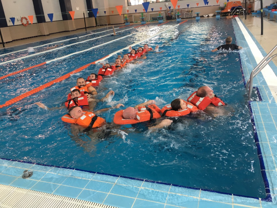 Personal survival techniques is also another example of STCW basic safety training (STCW95)